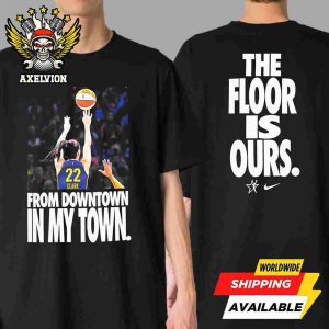 2025 WNBA All-Star Indy Caitlin Clark From My Downtown Tee In Black By Nike Two Sided Unisex T-Shirt