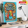 Billy Strings Australia And New Zealand 2025 Tour Dates Art By Sebi White Poster Canvas