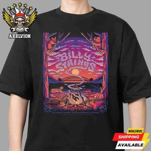 Billy Strings Sydney Australia Concert Poster Live At Icc Sydney Theatre On Jul 17 2025 Unisex T-Shirt