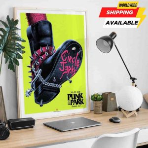 Circle Jerks Punk In The Park Denver CO Limited Edition Prints Poster July 20 2025 Poster Canvas