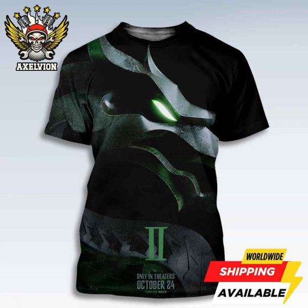 First Poster For Mortal Kombat II Only In Theaters October 24 2025 Bold All-Sides Print Tee Shirt