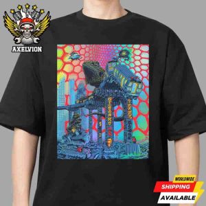 King Gizzard And The Lizard Wizard New York Poster For Show 2025 Live At Forest Hills Stadium In Queens On August 1st And 2nd Unisex T-Shirt