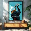 Nike Third Time In A Row Nothing Lucky About It Tokito Oda Bags His Third Consecutive Title On The Clay Decorative Poster Canvas