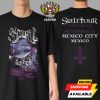 Official Ghost Band Skeletour World Tour 2025 Mexico City Night 3 September 25 Exclusive Merch Double-Sided Printed Shirt