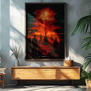 Official Poster For Stranger Things 5 Coming Soon On Netflix November 2025 Decorative Poster Canvas