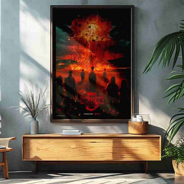 Official Poster For Stranger Things 5 Coming Soon On Netflix November 2025 Decorative Poster Canvas