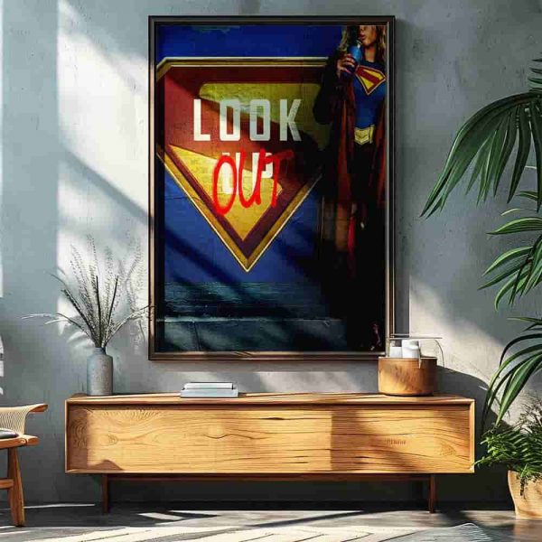 Official Poster For Supergirl In Theaters On June 26 2026 Decorative Poster Canvas