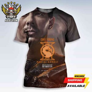 Official Poster Mortal Kombat II Cole Young The Final Round In Theaters October 24 2025 Filmed On Imax Bold All-Sides Shirt