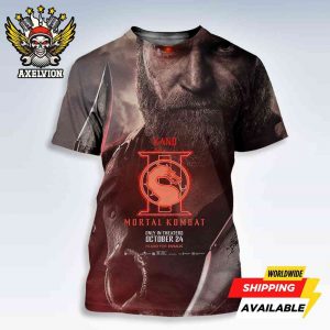 Official Poster Mortal Kombat II Kano The Final Round In Theaters October 24 2025 Filmed On Imax Bold All-Sides Shirt
