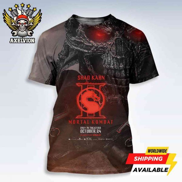 Official Poster Mortal Kombat II Kung Lao The Final Round In Theaters October 24 2025 Filmed On Imax Bold All-Sides Shirt