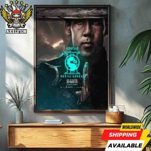 Official Poster Mortal Kombat II Kung Lao The Final Round In Theaters October 24 2025 Filmed On Imax Decorative Poster Canvas