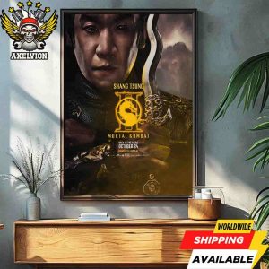 Official Poster Mortal Kombat II Shang Tsung Round 3 Champions In Theaters October 24 2025 Filmed On Imax Decorative Poster Canvas