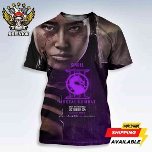 Official Poster Round 2 Mortal Kombat II Sindel Only In Theaters October 24 2025 Filmed On Imax Bold All-Sides Shirt