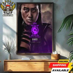 Official Poster Round 2 Mortal Kombat II Sindel Only In Theaters October 24 2025 Filmed On Imax Decorative Poster Canvas