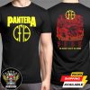 Pantera Cowboys From Hell CFH Tour 2025 Merch Navy Snake Tee Dates List Two Sided Unisex T-Shirt