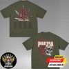 Pantera Cowboys From Hell CFH Tour 2025 Merch The Heaviest Tour Of Summer Tee Dates List Two Sided Unisex T-Shirt