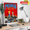 Primus Onward And Upward Summer Tour 2025 Poster Canvas