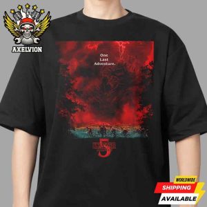 Stranger Things 5 Final Season November 2025 On Netflix One Last Adventure Unisex T-Shirt