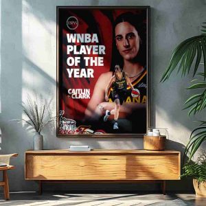 The Espy’s WNBA Player Of The Year 2025 Caitlin Clark Indiana Fever Decorative Poster Canvas
