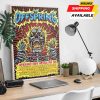 Wu-Tang Clan New York City Concert Poster Pop Up Shop at Madison Square Garden on July 16 2025 Artwork By Dragon76  Poster Canvas