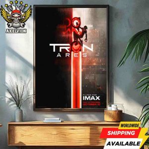 Tron Ares Poster Filmed For Imax Only In Theaters October 10 2025 Decorative Poster Canvas