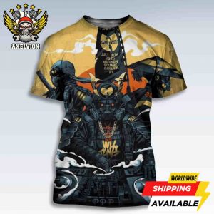 Wu-Tang Clan New York 2025 Forever The Final Chamber Tour Poster Live At Madison Square Garden On July 16 Bold All-Sides Print Tee Shirt